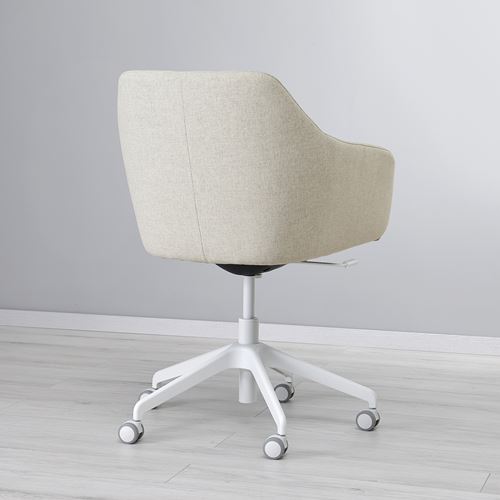 IKEA - TOSSBERG/LANGFJALL, office chair, gunnared beige-white