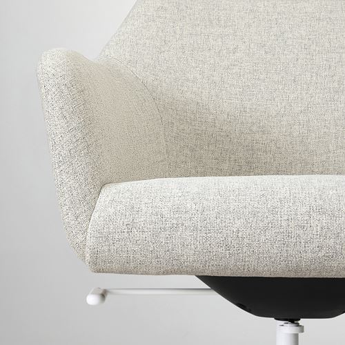 IKEA - TOSSBERG/LANGFJALL, office chair, gunnared beige-white