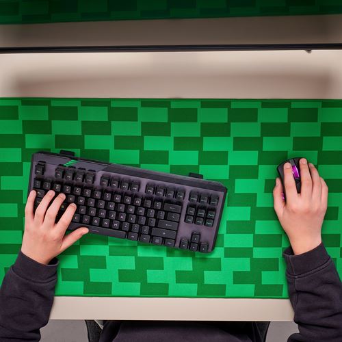 IKEA - BLASKATA, gaming mouse pad, green, 40x80 cm