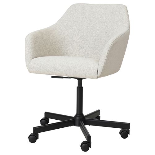 IKEA - TOSSBERG/MALSKAR, office chair, gunnared beige-black