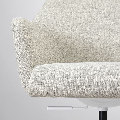 IKEA - TOSSBERG, office chair, gunnared beige-white