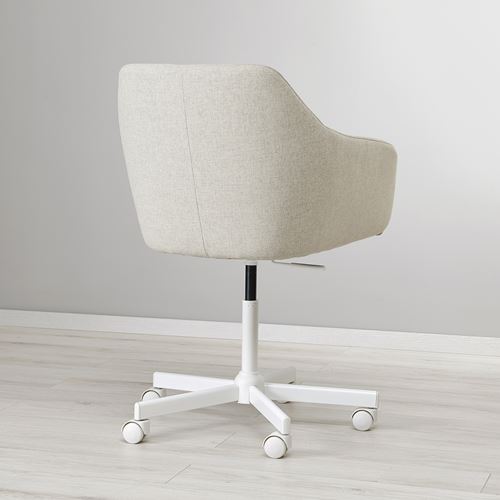 IKEA - TOSSBERG, office chair, gunnared beige-white