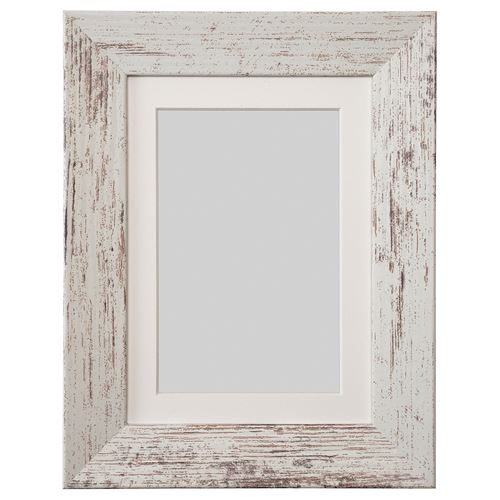 IKEA - PLOMMONTRAD, colorful frame, pine/white, 13x18 cm