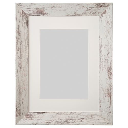 IKEA - PLOMMONTRAD, colorful frame, pine/white, 30x40 cm