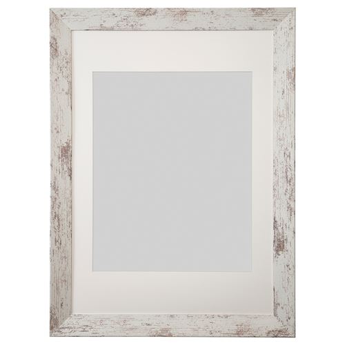 IKEA - PLOMMONTRAD, colorful frame, pine/white, 50x70 cm