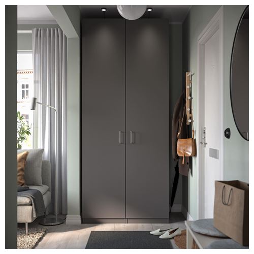 IKEA - FORSAND, door, dark grey, 50x229 cm