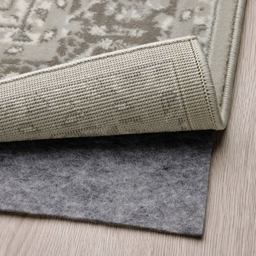 IKEA - VEDBAK, runner rug, light grey, 80x180 cm