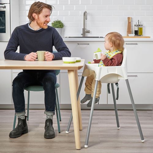 IKEA - ANTILOP, highchair, white, 90 cm