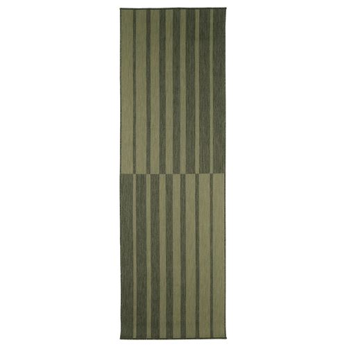 IKEA - KANTSTOLPE, runner rug, green, 80x250 cm