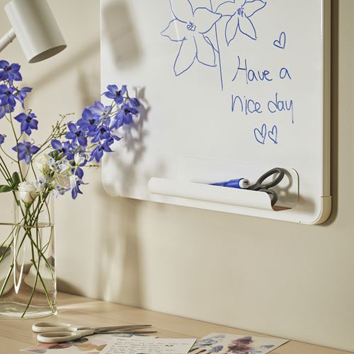 IKEA - VEMUND, magnetic pen holder, white