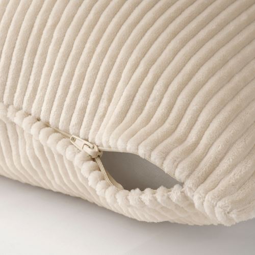 IKEA - ASVEIG, lace pillow cover, light beige, 40x58 cm