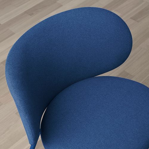 IKEA - KRYLBO, upholstered chair, Tonerud blue