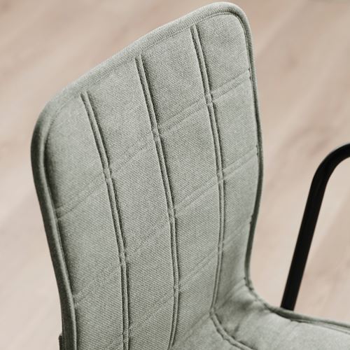 IKEA - LAKTARE, office chair, light green-black