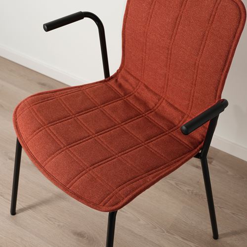 IKEA - LAKTARE, office chair, red/black