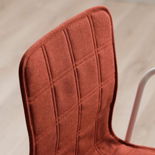 IKEA - LAKTARE, office chair, red/white