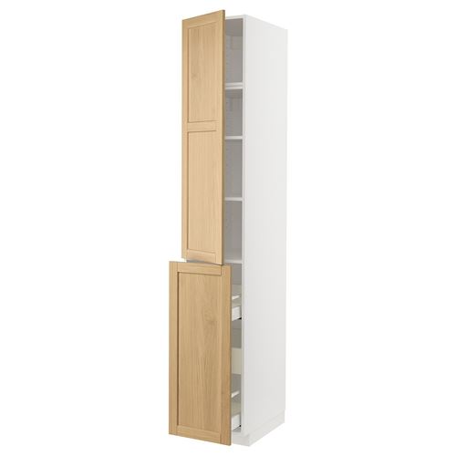 with 2 doors, 3 drawers and 2 shelves