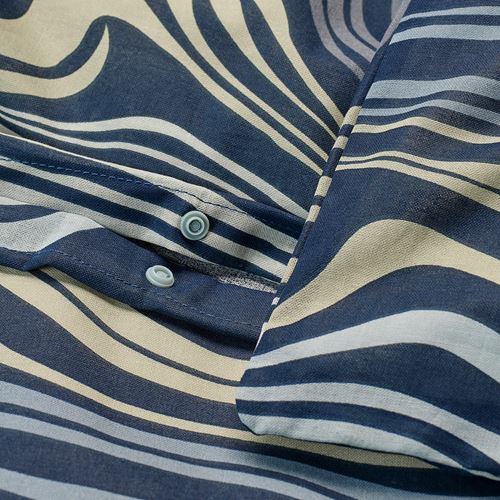 IKEA - KLIPPNEJLIKA, single duvet cover sets, multicolour, 150x200/50x60 cm