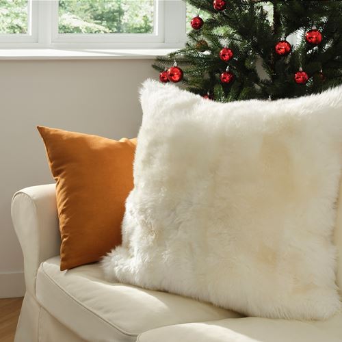 IKEA - KRAKKRASSING, kırlent kılıfı, kırık beyaz, 65x65 cm