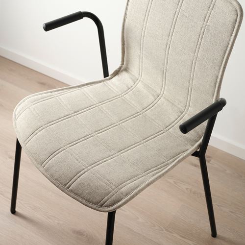 IKEA - LAKTARE, office chair, beige/black