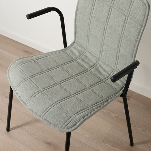 IKEA - LAKTARE, office chair, light green-black