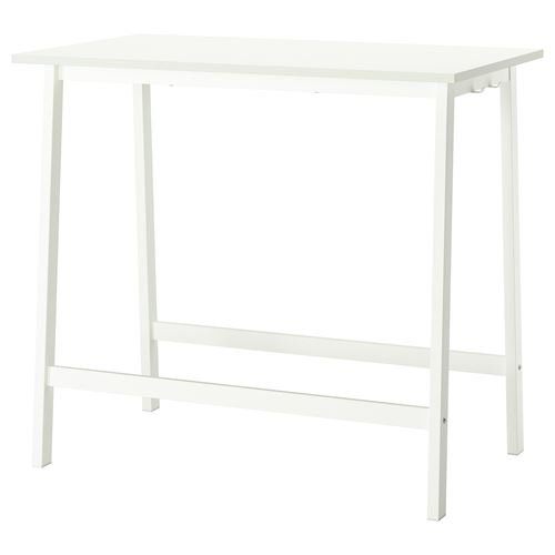 IKEA - MITTZON, table top, white, 120x68 cm