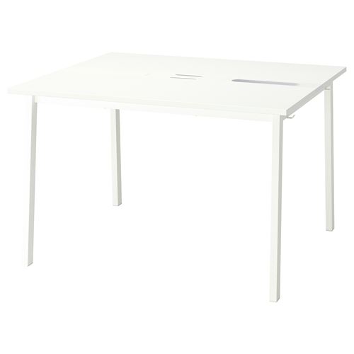 IKEA - MITTZON, add-on unit for desk, white, 120x12 cm