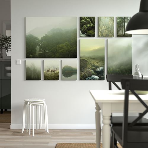 IKEA - PJATTERYD, picture, multicolour, 179x112 cm