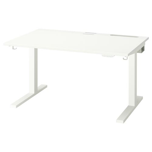 IKEA - MITTZON, height adjustable desk, white, 120x80 cm