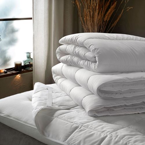 IKEA - SAFFEROT, double duvet, white, 240x220 cm