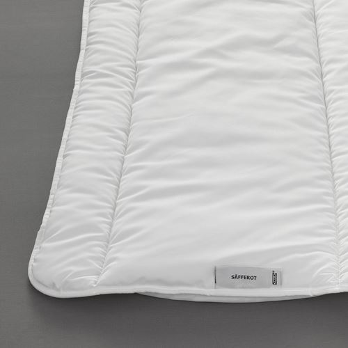 IKEA - SAFFEROT, double duvet, white, 240x220 cm