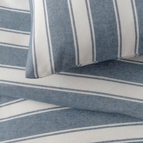 IKEA - STRUTBRAKEN, single duvet cover sets, blue-white, 150x200/50x60 cm