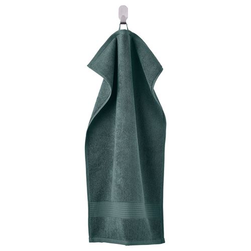 IKEA - FREDRIKSJÖN, hand towel, grey-turquoise, 40x70 cm