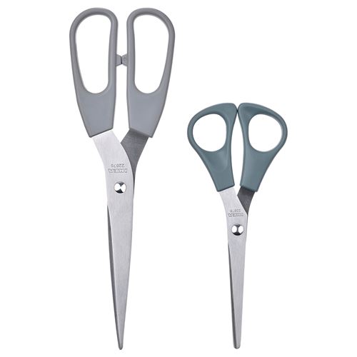 IKEA - SVARDFISK, kitchen scissors, grey-turquoise