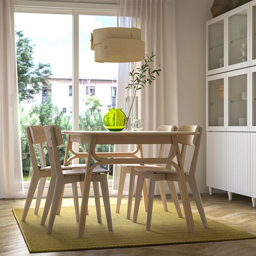 IKEA - MORUM, large rug, light yellow, 160x230 cm