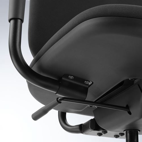 IKEA - SMÖRKULL, office chair, Grasnas dark grey