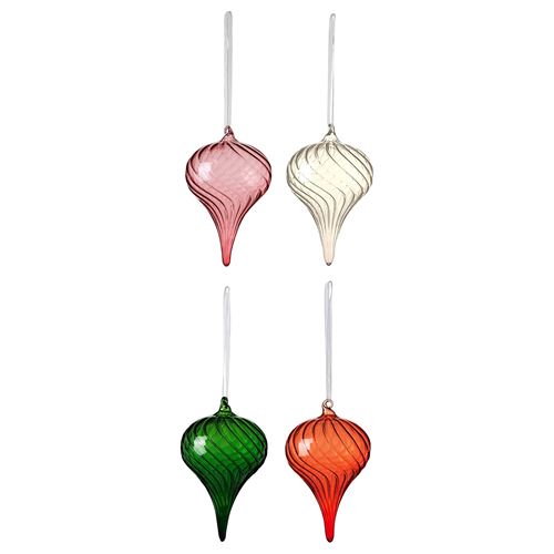 IKEA - VINTERFINT, tree ornament, multicolour, 6 cm