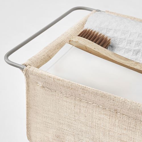 IKEA - BOLLÖSUND, drawer organizer, beige