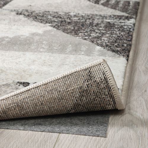 IKEA - TILLFART, large rug, grey/multicolour, 160x230 cm