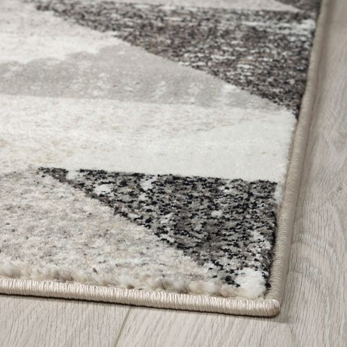 IKEA - TILLFART, large rug, grey/multicolour, 160x230 cm