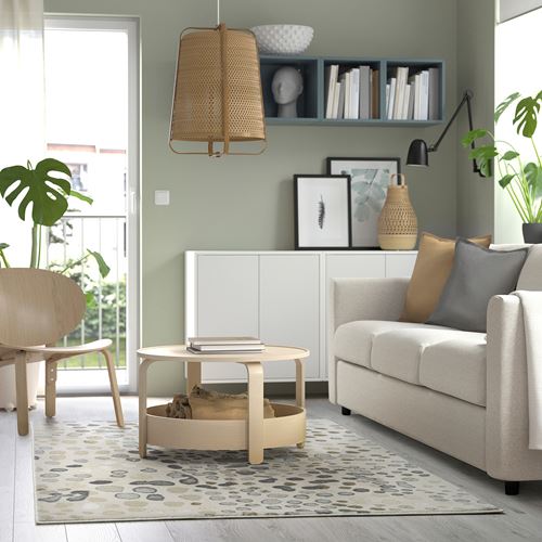 IKEA - DUBBELFIL, large rug, beige, 160x230 cm