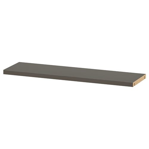 IKEA - BESTA, shelf, dark grey, 56x16 cm