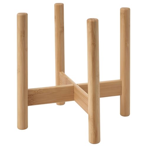 IKEA - DAKSJUS, plant stand, bamboo, 21 cm