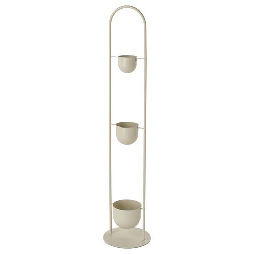 IKEA - DAKSJUS, plant stand, light grey/beige