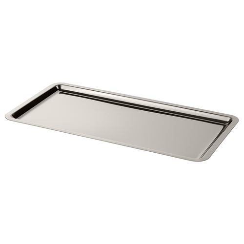 IKEA - DAKSJUS, tray, stainless steel, 42x22 cm