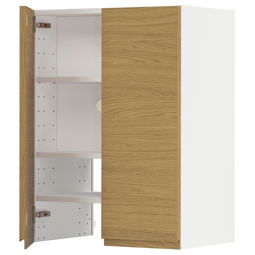 IKEA - METOD, extractor cabinet, VOXTORP oak effect, 60x80 cm