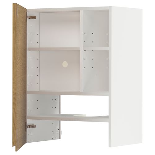 IKEA - METOD, extractor cabinet, VOXTORP oak effect, 60x80 cm