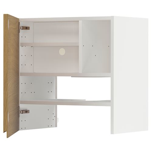 IKEA - METOD, extractor cabinet, VOXTORP oak effect, 60x60 cm