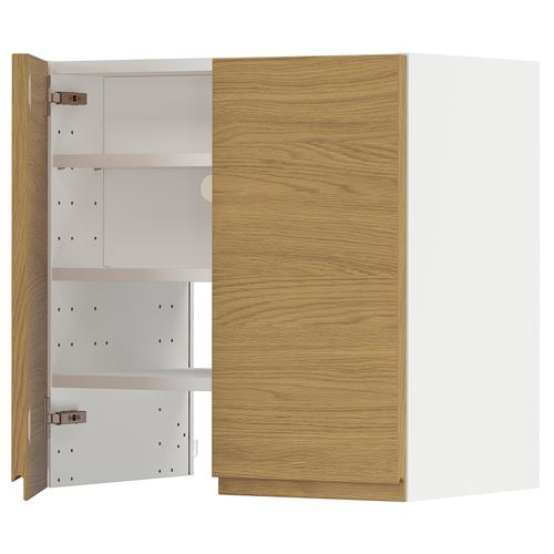 IKEA - METOD, extractor cabinet, VOXTORP oak effect, 60x60 cm