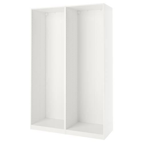 IKEA - PAX, wardrobe frame, white, 150x58x236 cm