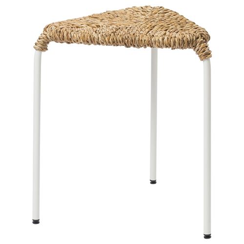 IKEA - JUTEBODA, stool, natural-white